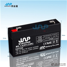 6V1.3AH蓄電池